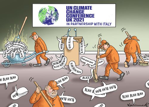UN Climate Change Conference: 'Blah Blah Blah!'