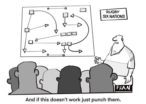 "And if this doesn't work just punch them."