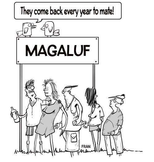 "They come back every year to mate!"
