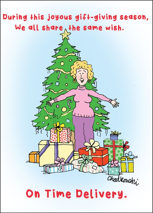 During this joyous gift-giving season, we all share the same wish. On Time Delivery.