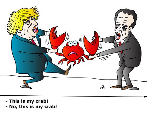 "This is my crab!"