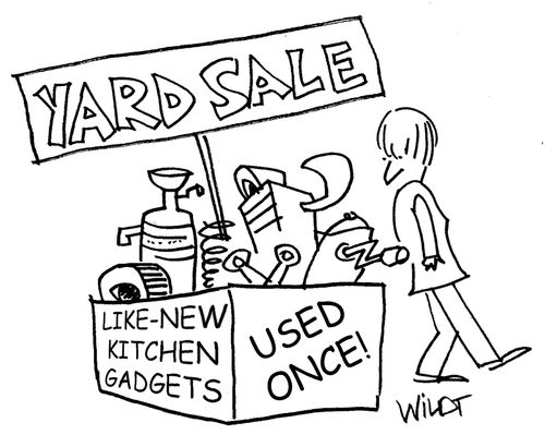 Yard Sale: Like-New Kitchen Gadgets