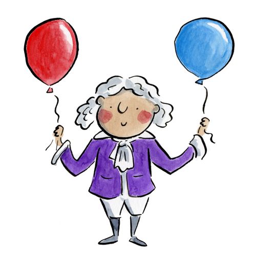 Red and Blue Balloons