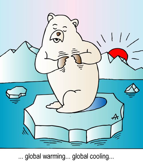 "...global warming. . . global cooling. . ."