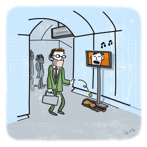 Busking during a pandemic
