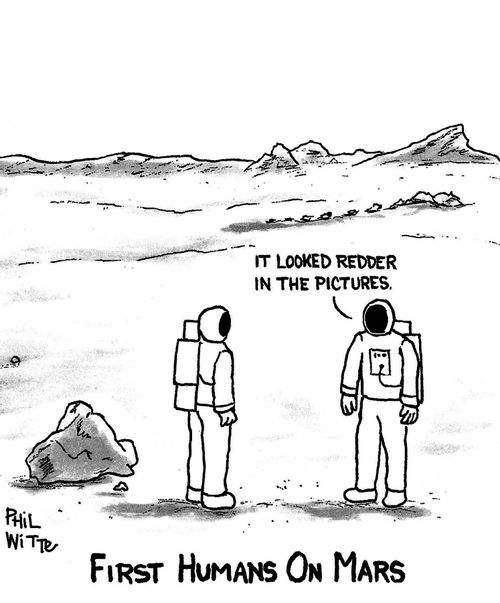 First humans on Mars