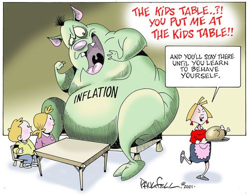 "The kids table. . ?! You put me at the kids table!!"