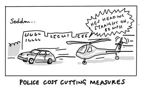 Police cost cutting measures