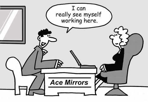 "I can really see myself working here."