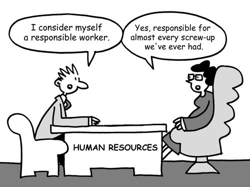 "I consider myself a responsible worker."