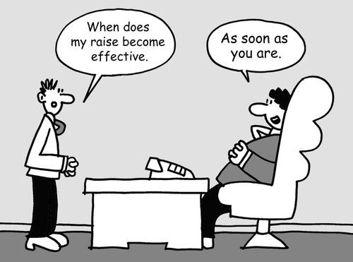 "When does my raise become effective?"