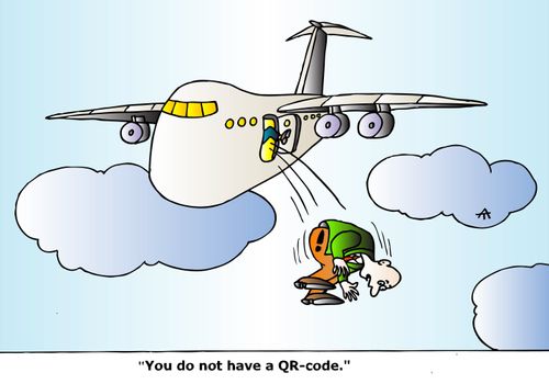 "You do not have a QR-Code."