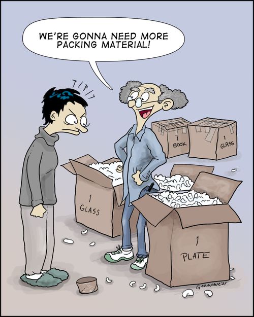 We're Gonna Need More Packing Material