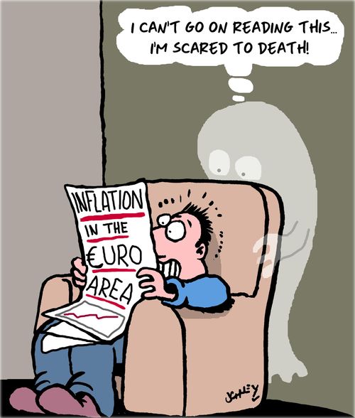 "I can't go on reading this. . . I'm scared to death!"