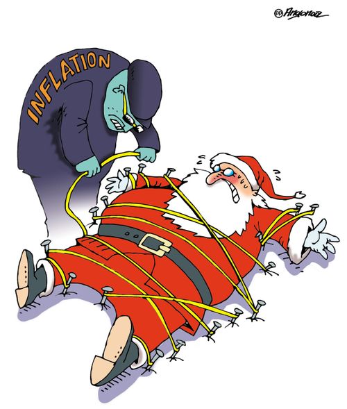Santa claus inflation.