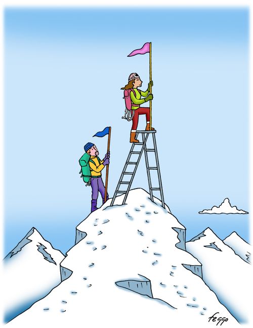 Planting a Flag on the Summit