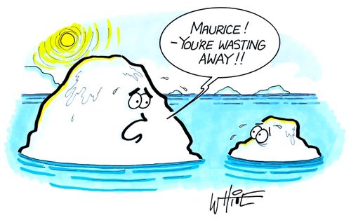 "Maurice! - You're wasting away!!"