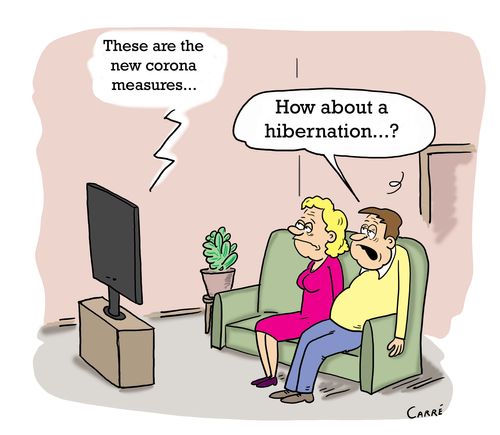 "How about a hibernation. . . ?"