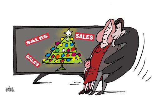 Television and Christmas Sales
