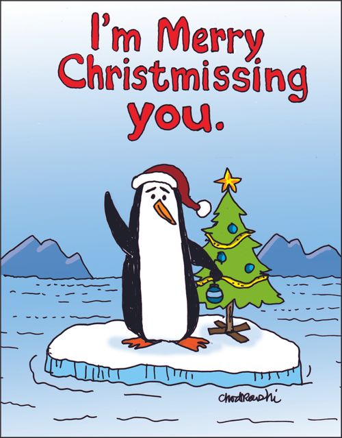 I'm merry Christmissing you.