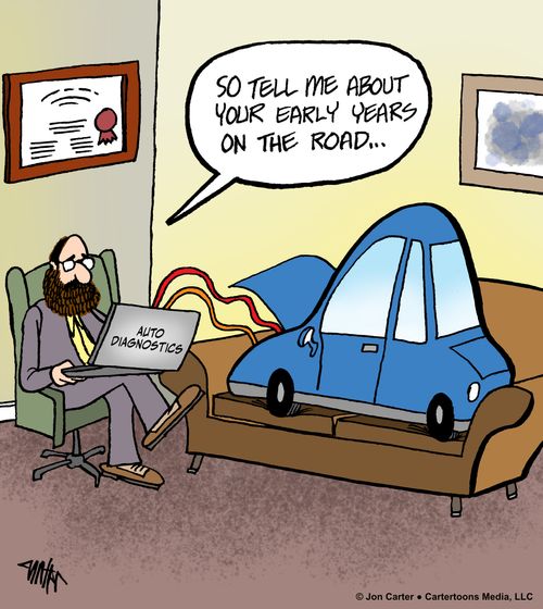 "So tell me about your early years on the road. . ."
