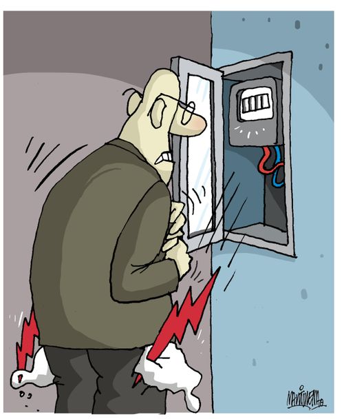 High electricity prices