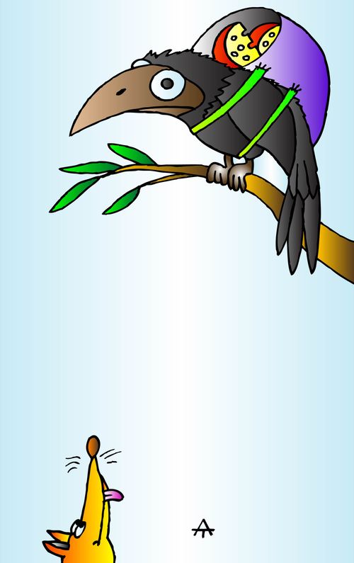 Aesop's Fables: The Fox and the Crow