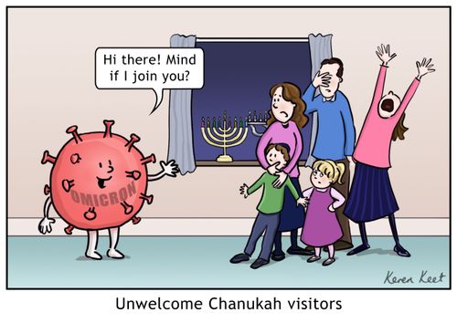 Unwelcome Chanukah visitors