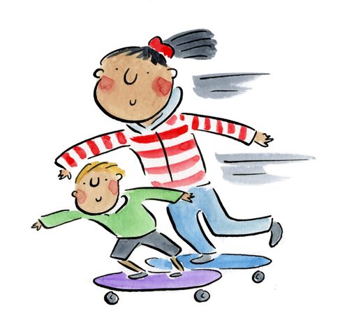 Skateboarding 