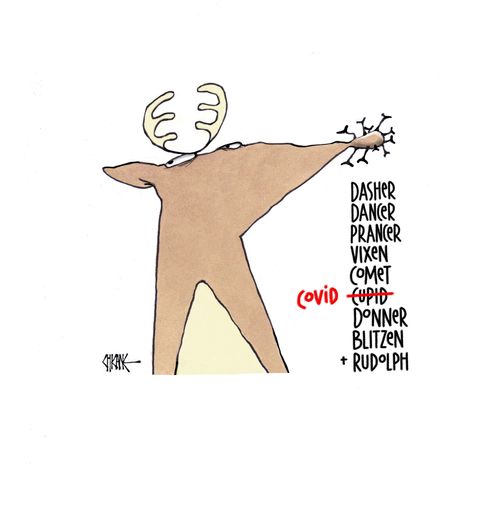 Covid Reindeer