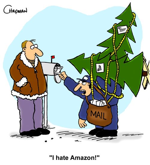 "I hate Amazon!"