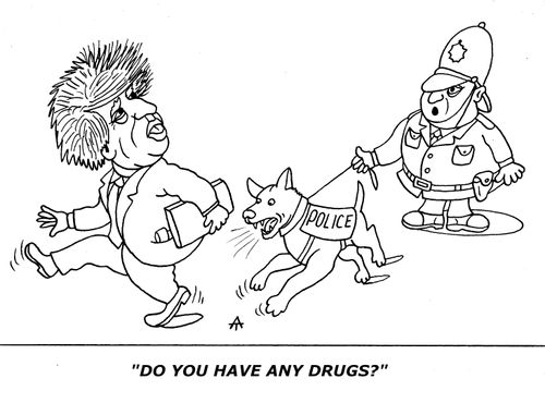 "Do you have any drugs?"