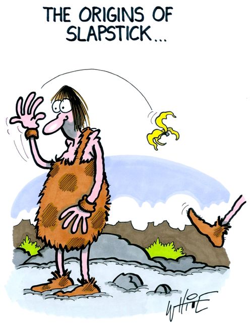 The Origins of Slapstick. . .