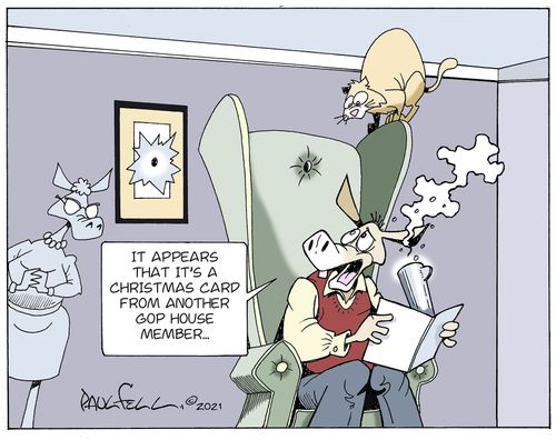 "It appears that it's a Christmas card from another GOP House member..."