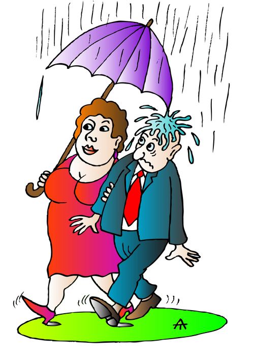 Inconsiderate Umbrella Use