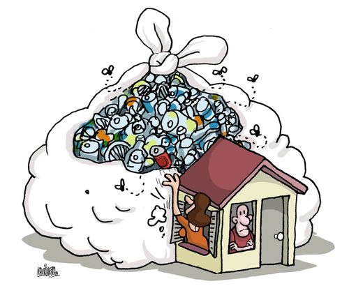 Lack of hygiene at home