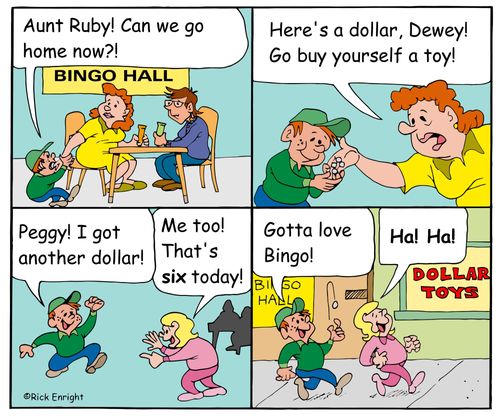 "Aunt Ruby! Can we go home now?!"