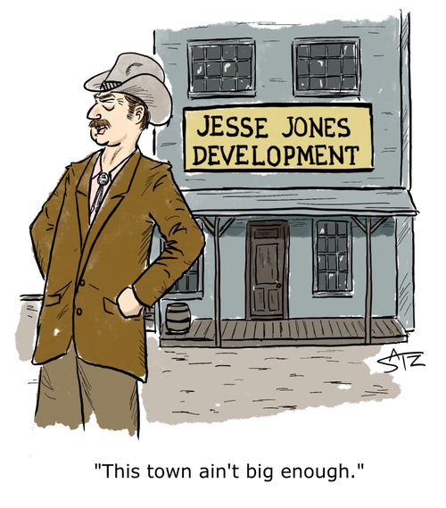 This town ain't big enough.