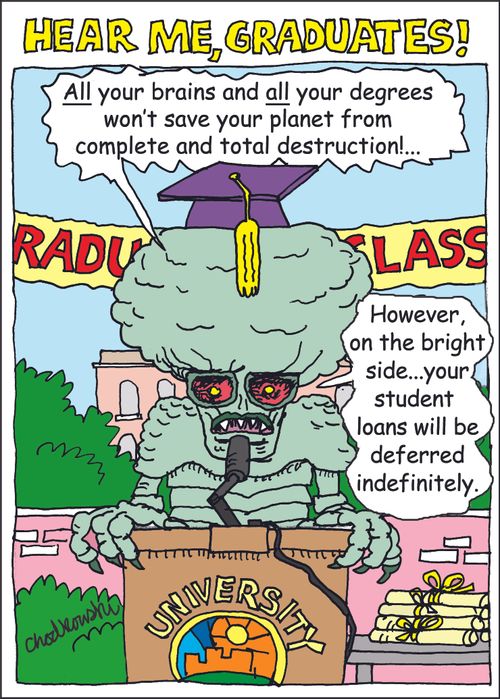 Hear me, Graduates!