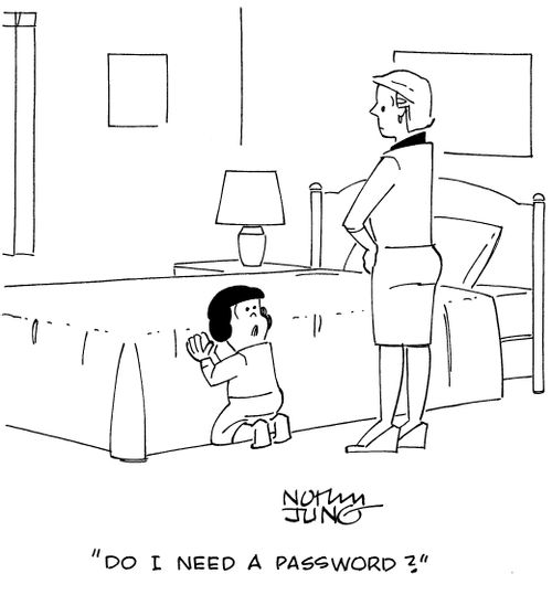 "Do I need a password?"