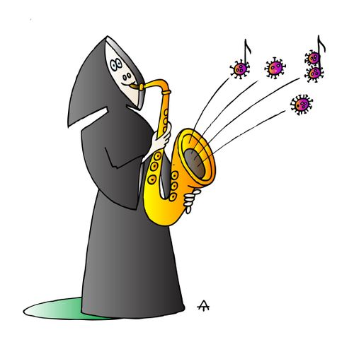 Grim Reaper and Covid