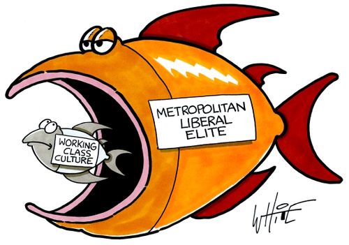 Metropolitan Liberal Elite Eating Working Class Culture