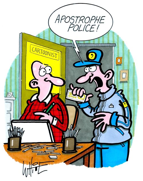 "Apostrophe Police!"