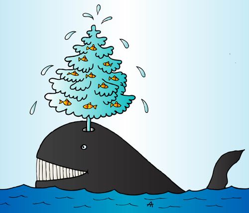 Whale Christmas