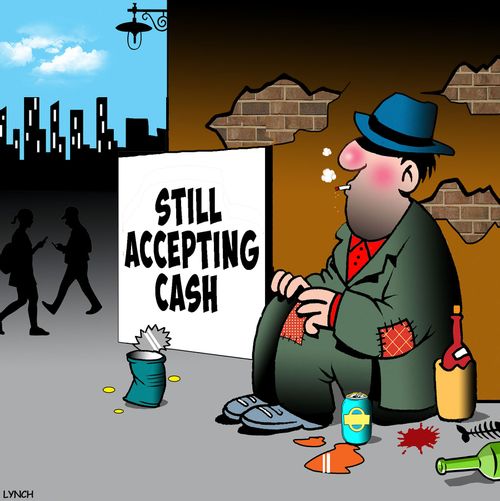 Still Accepting Cash