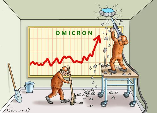Omicron and Covid Cases