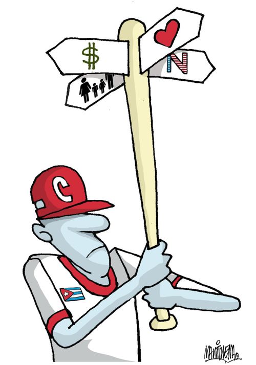 Defecting Cuban Baseball Players