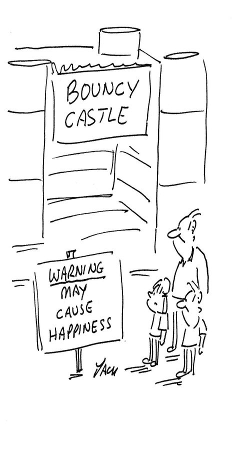 Bouncy Castle: May Cause Happiness