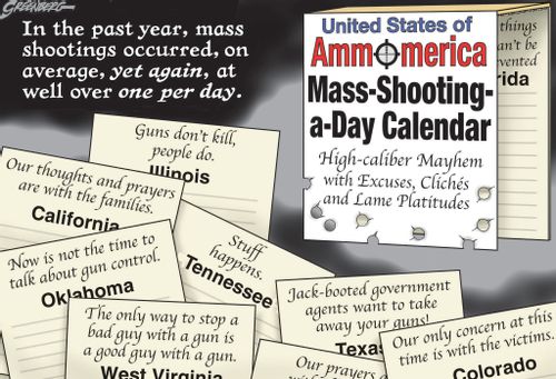 Mass Shootings Calendar