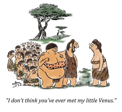 "I don't think you've ever met my little Venus."